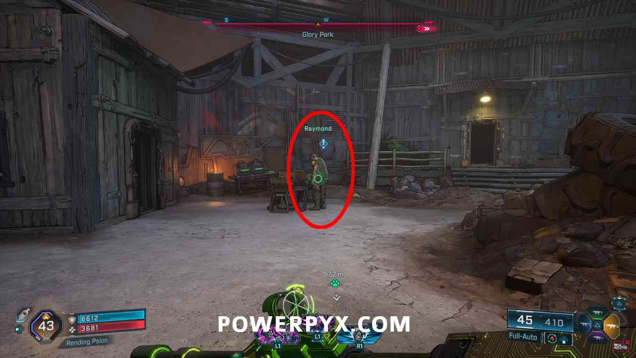 Placing explosives on the facility door in Borderlands 4