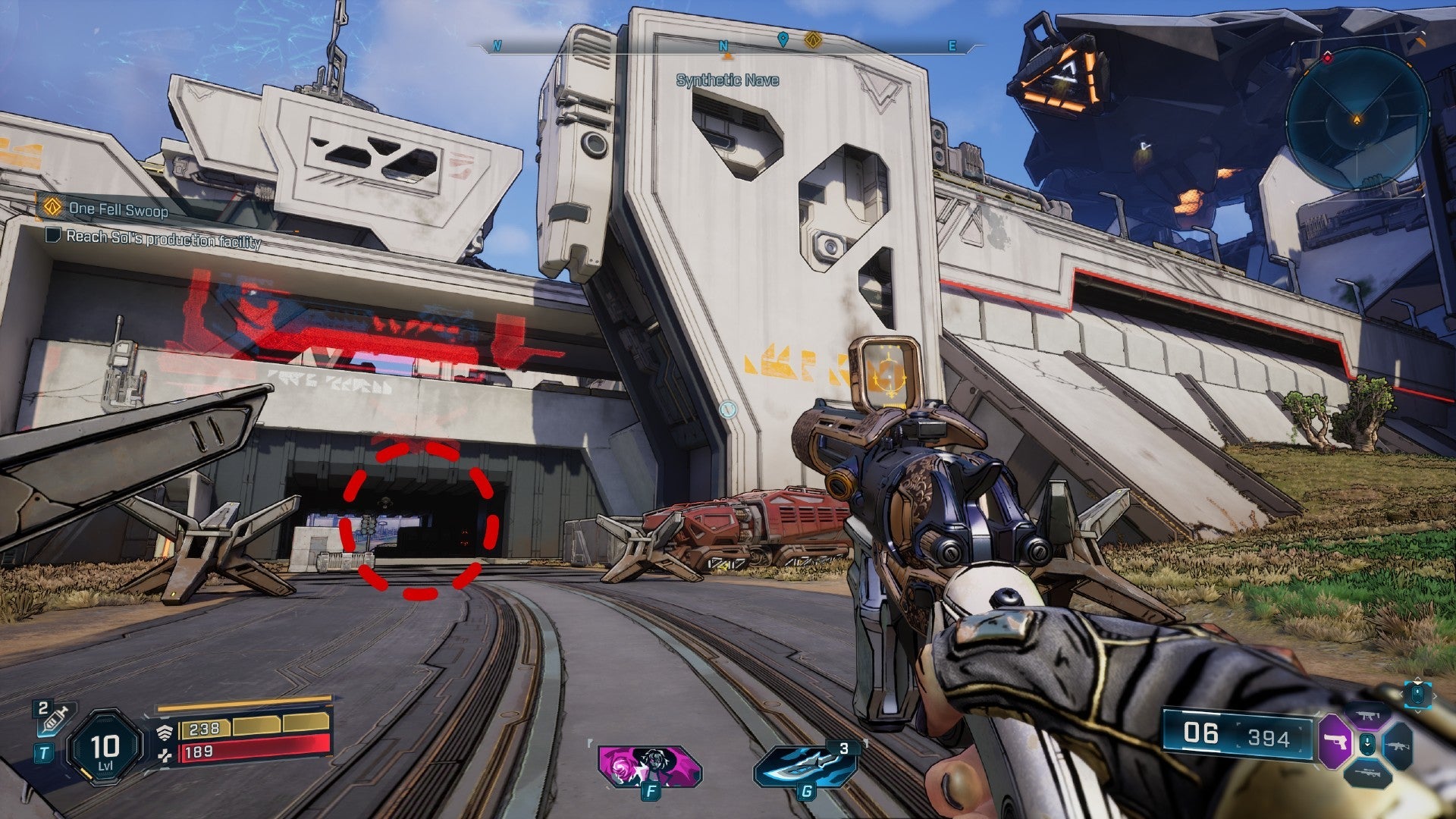 Borderlands 4 - Sol Airship Tractor Beam