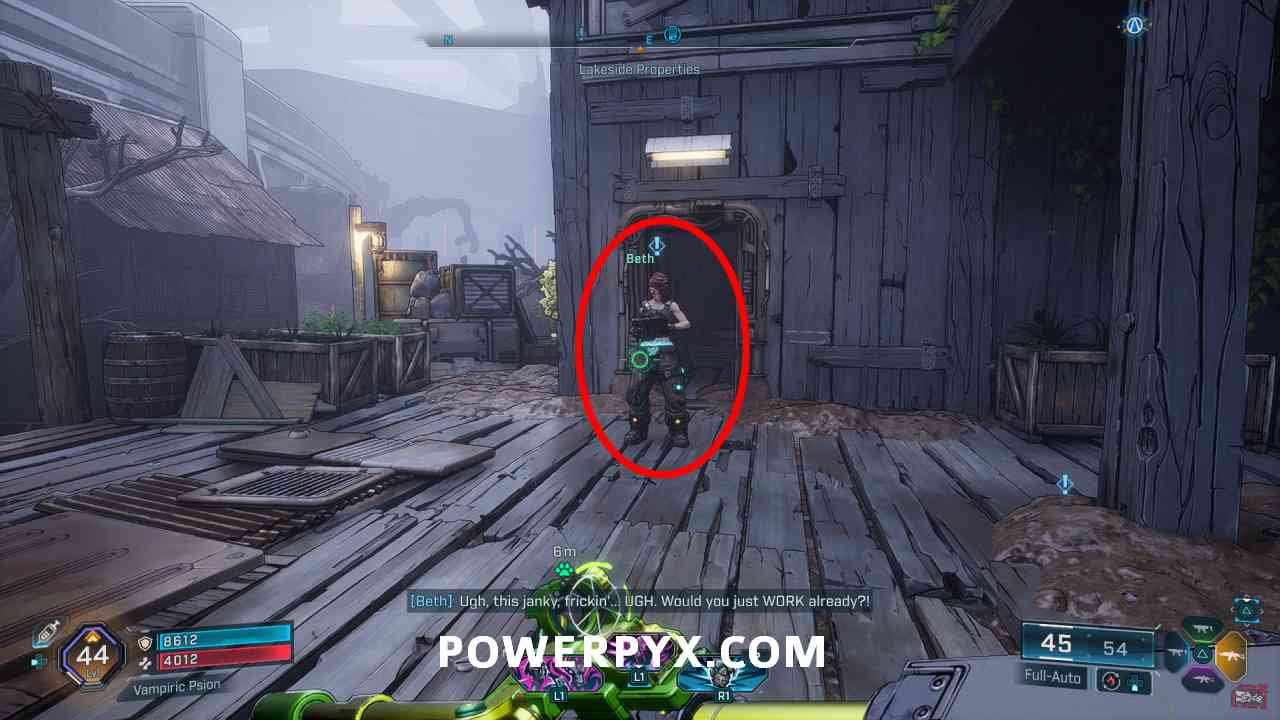 One Slimy Issue mission starting location at Lakeside Properties