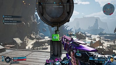 Borderlands 4 roof building with Clap Signal computer