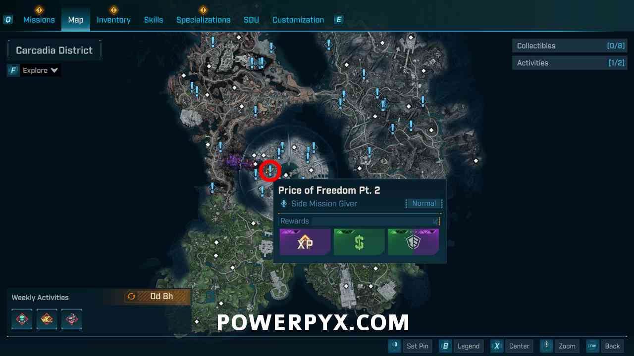 Path below ladder in Borderlands 4