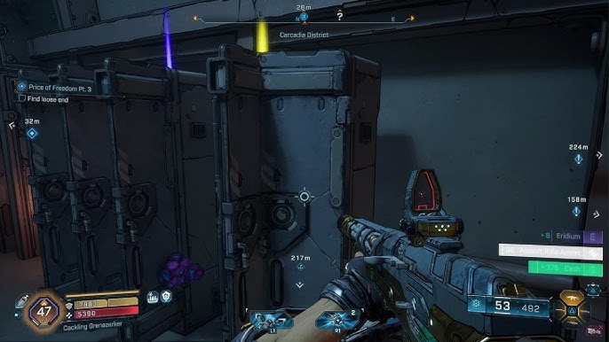 Borderlands 4 Price of Freedom mission screenshot