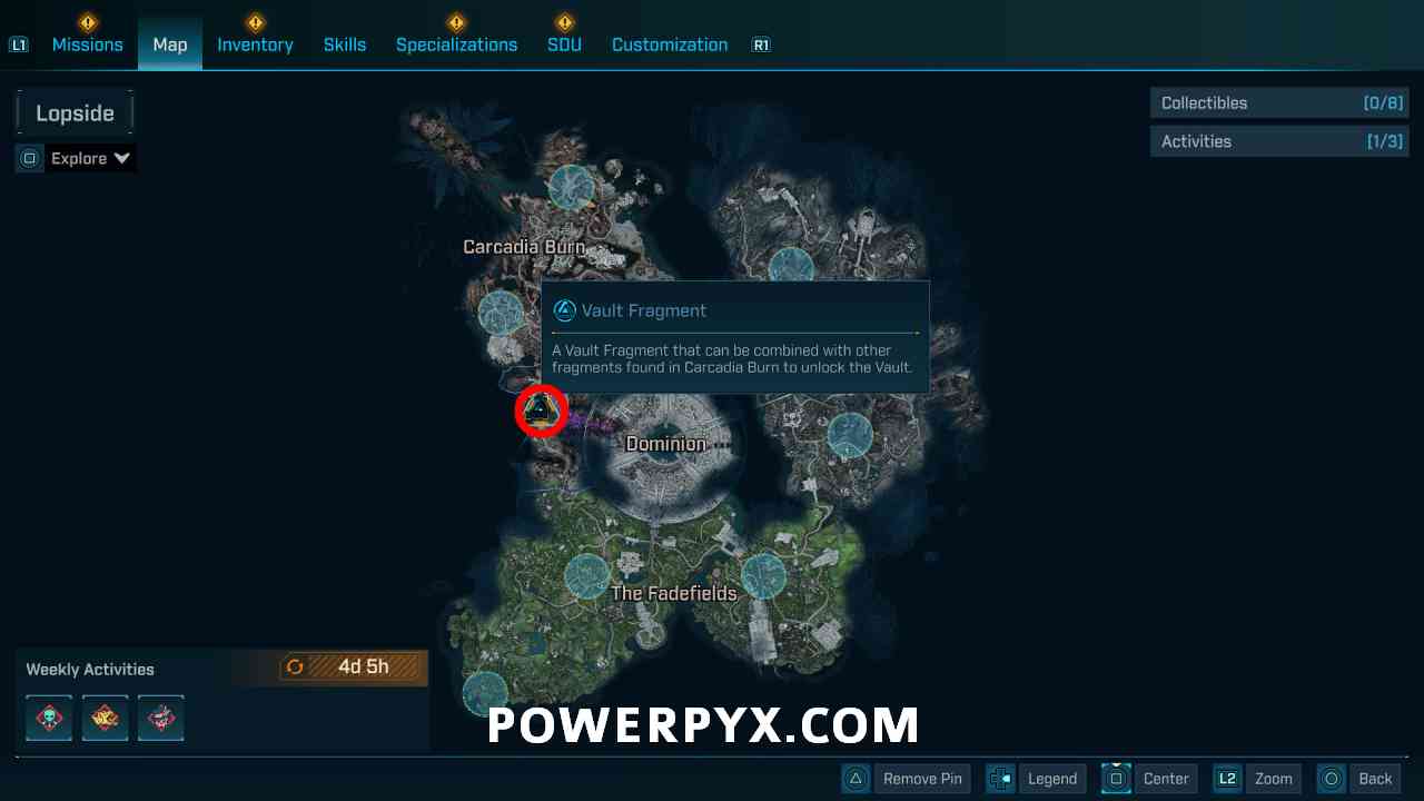 Vault Fragment 2 location in tunnel grate in Borderlands 4