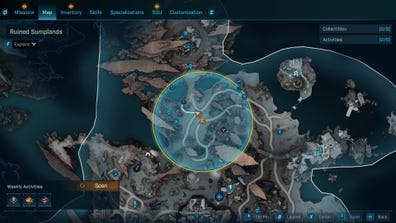 Vault Fragment 3 location on rocks in Ruined Sumplands Borderlands 4
