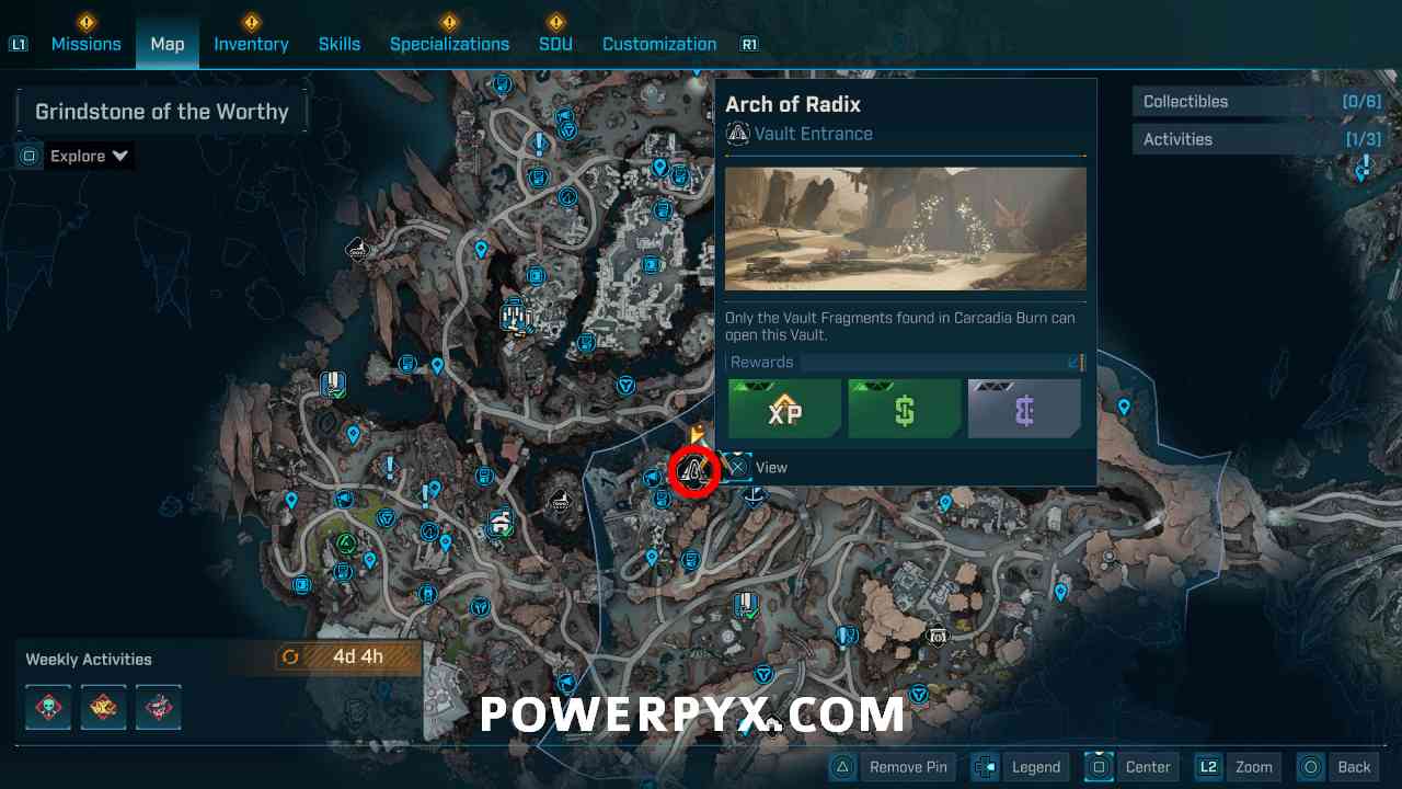 Primordial Vault entrance location in Carcadia Burn Borderlands 4