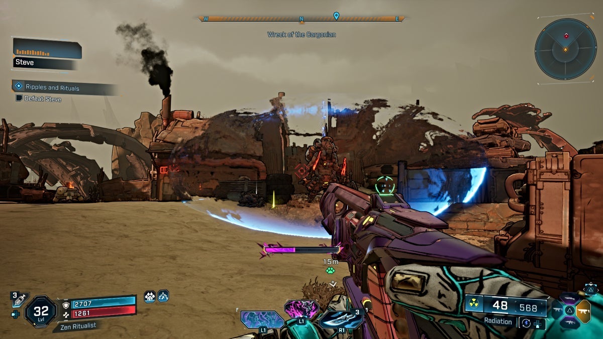 Borderlands 4 Ripples and Rituals Steve combat