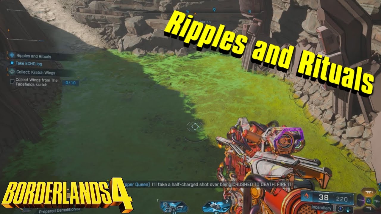 Borderlands 4 Ripples and Rituals mission pickup location