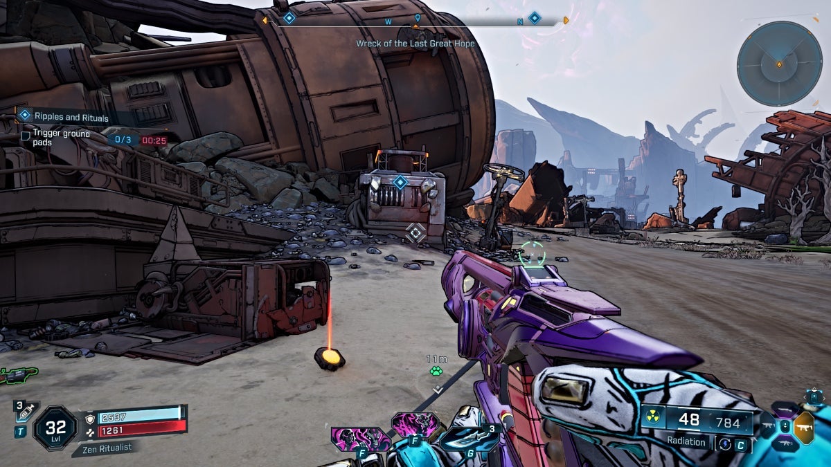Borderlands 4 Ripples and Rituals second air pad location