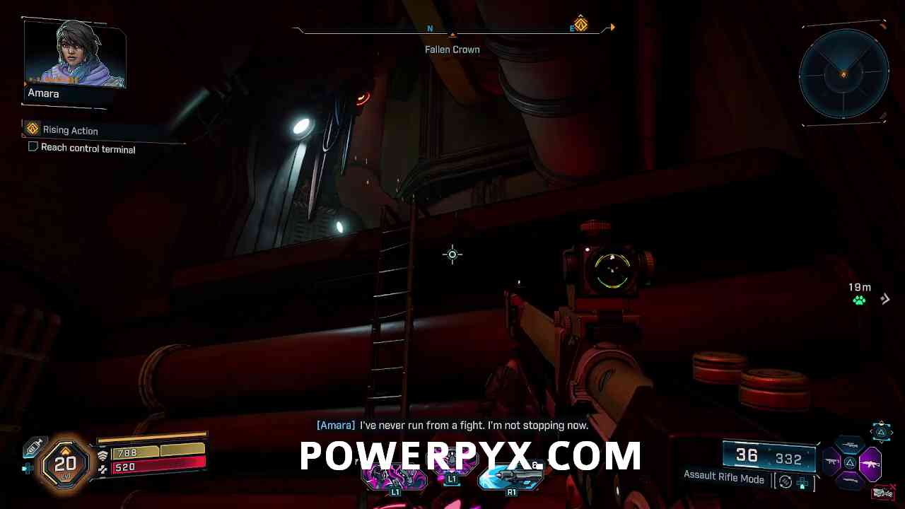 Final combat sequence in Borderlands 4 Rising Action