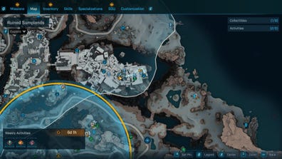 Track and Field ECHO Log location overview
