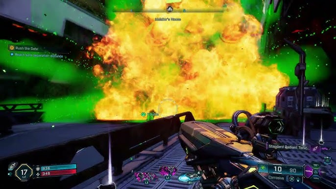 Borderlands 4 Rush the Gate - Reach safe separation distance from vehicle