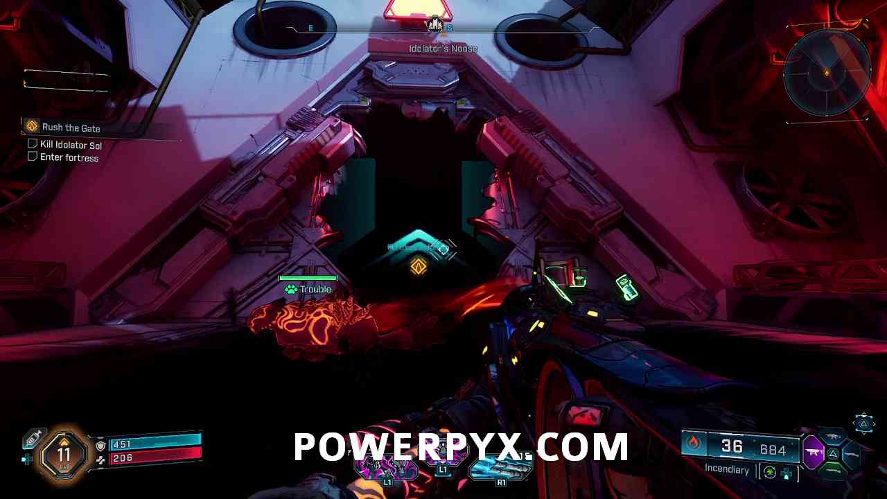 Borderlands 4 Rush the Gate - Kill Order forces inside fortress