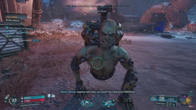 Borderlands 4 Brody Sattva dialogue interaction