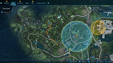 Mission start location in Borderlands 4