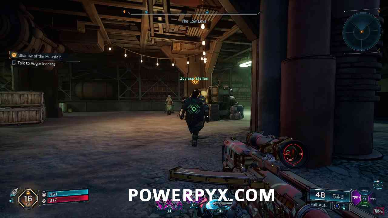 Borderlands 4 Joyless Stellan character