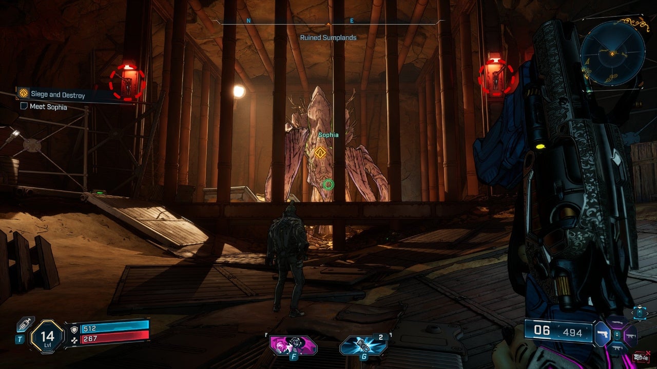 Zane providing support in combat