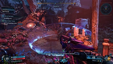 Borderlands 4 Redthumb boss fight