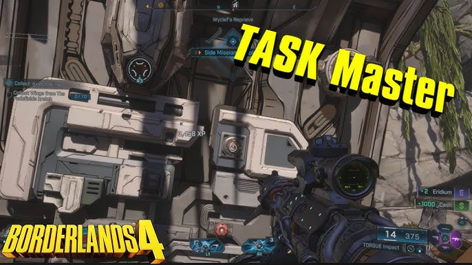 TASK Master mission rewards in Borderlands 4