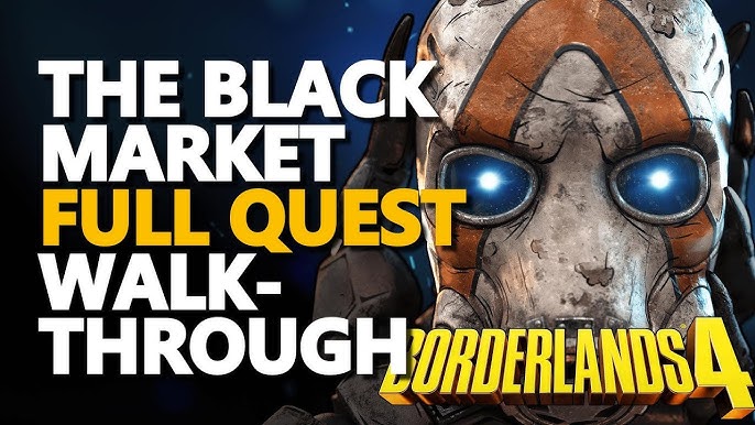 Borderlands 4 The Black Market Mission Banner