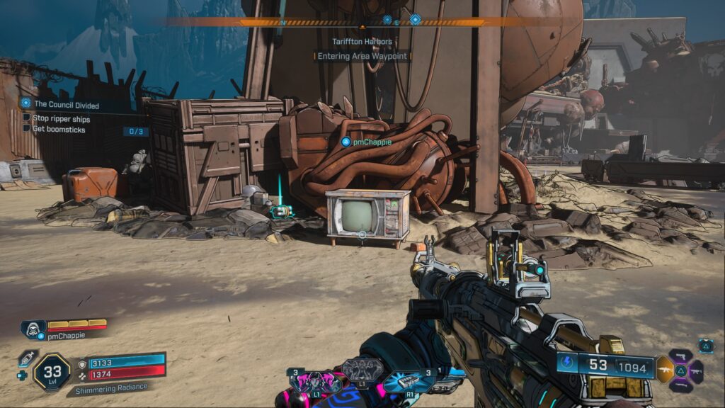 Sea Base location in Tariffton Harbors