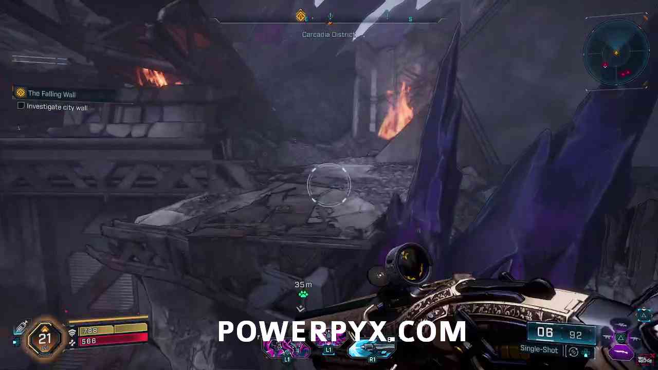 The Falling Wall Mission Borderlands 4