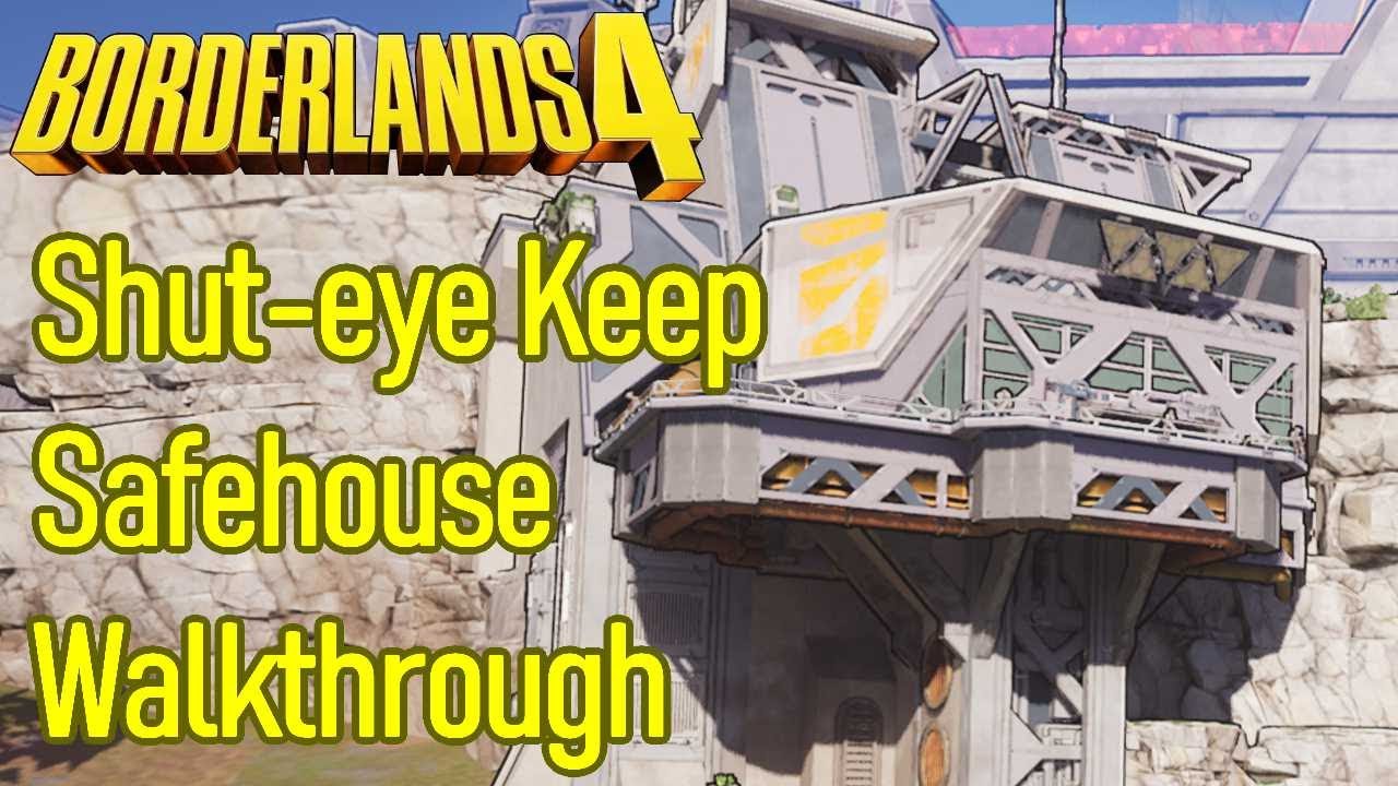 Shut-Eye Keep safehouse in Borderlands 4