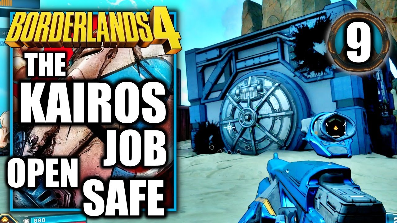 Opening the safe in Borderlands 4