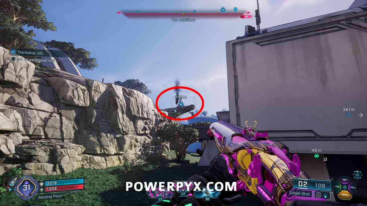 Security room in Borderlands 4 warehouse