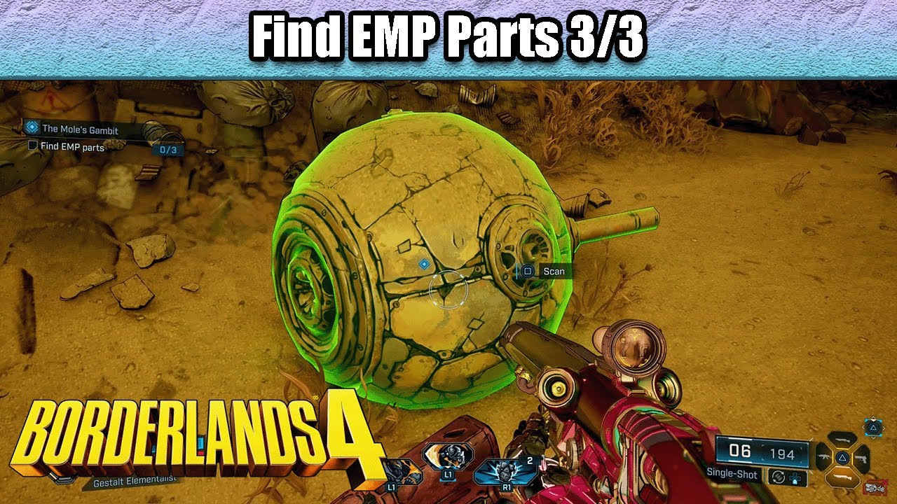 Third EMP part on high platform