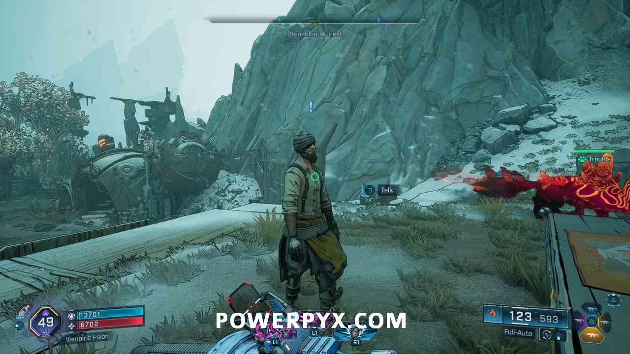 Teaching Wayward Soul about balance with items in Borderlands 4