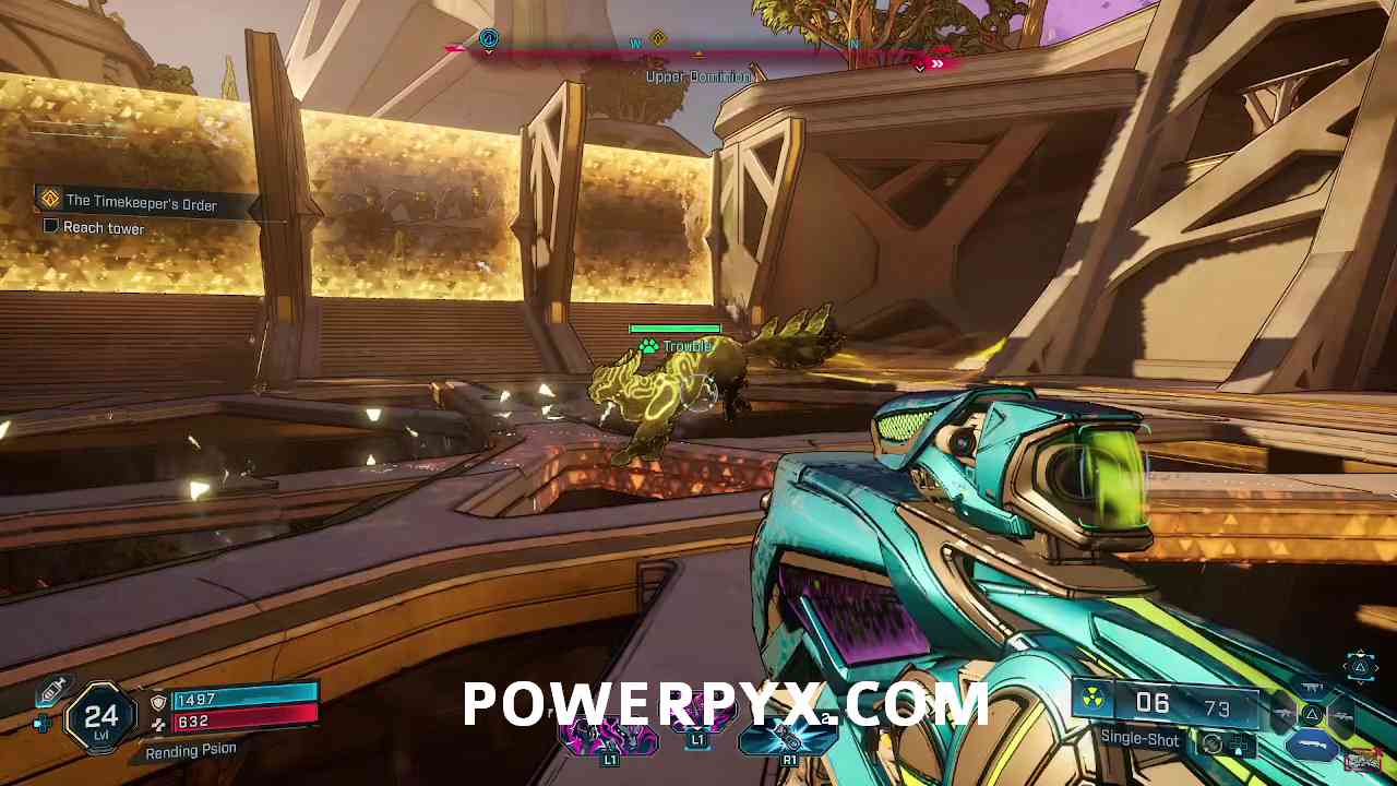 Open tower door in Borderlands 4