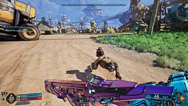 Following Topper through Borderlands 4 environments