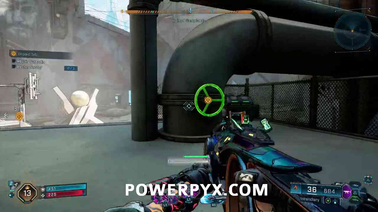 Shooting bridge beams in Borderlands 4