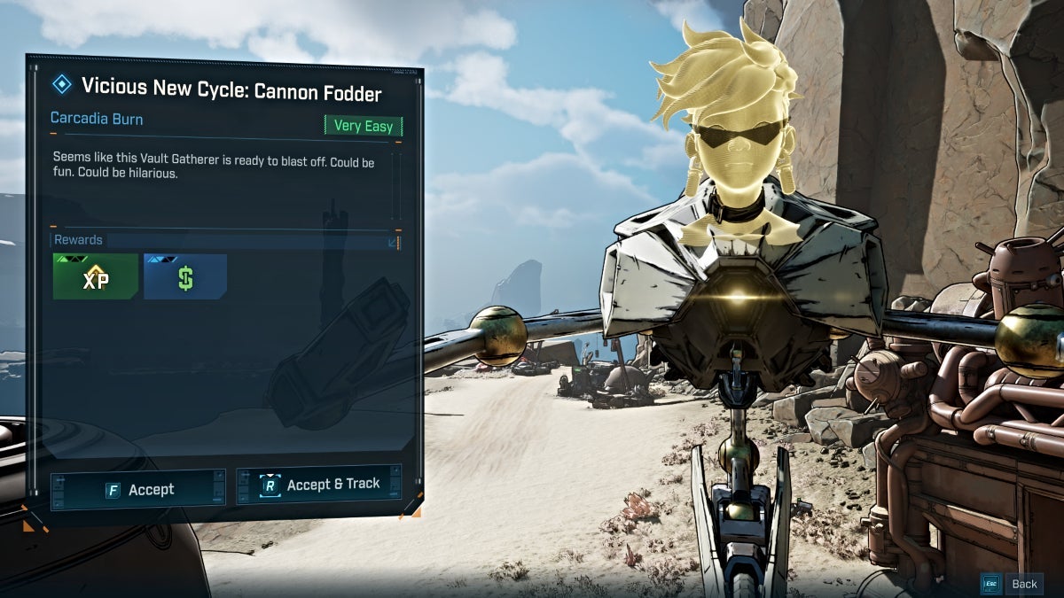 Zink in cannon ready for launch