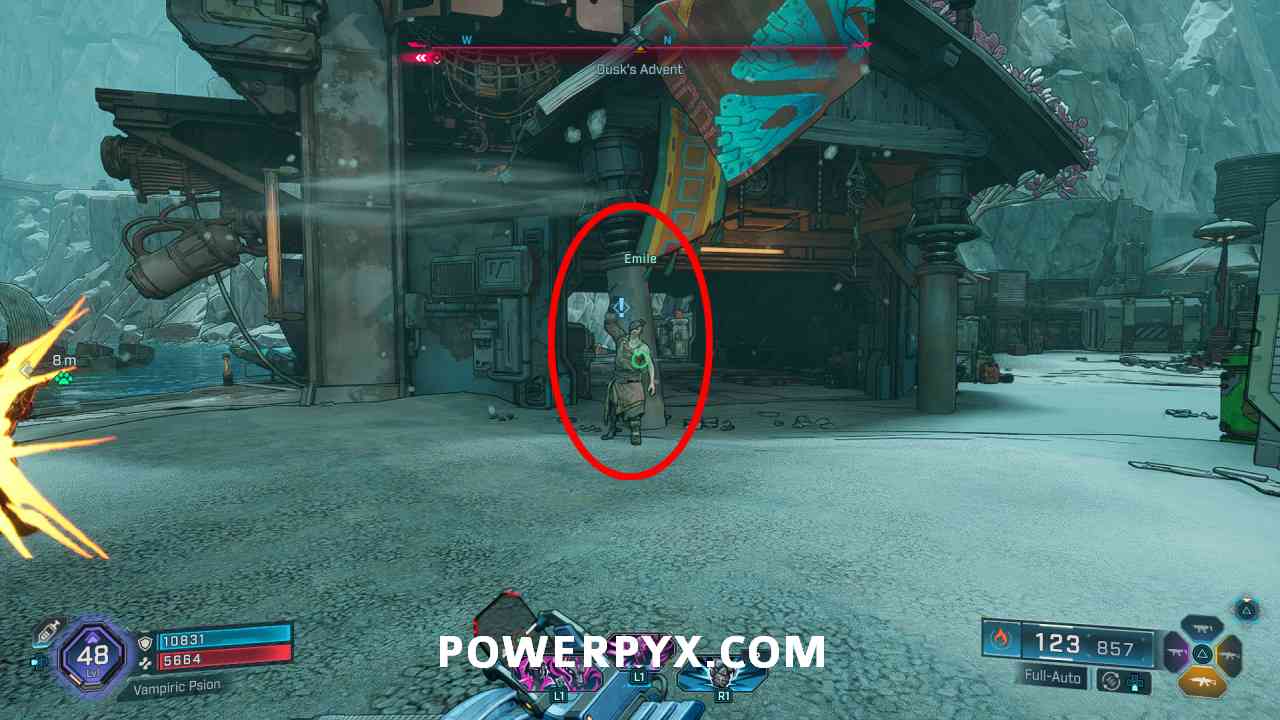 Bash location in Dusk's Advent