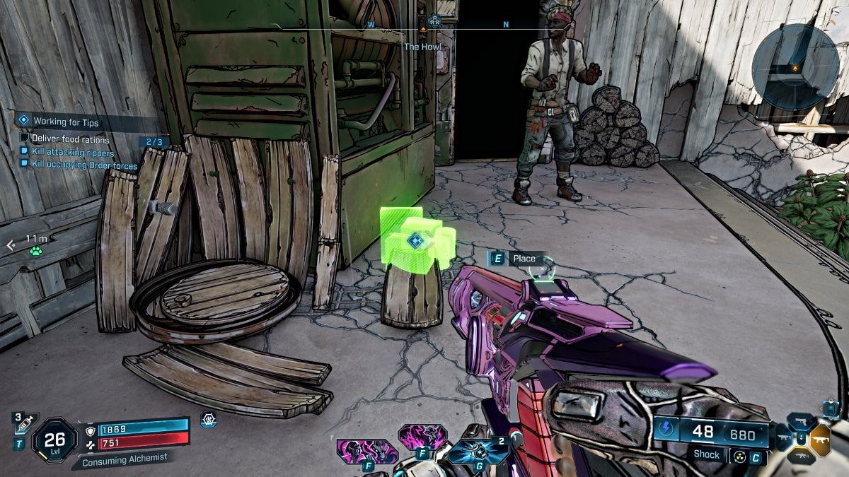 Borderlands 4 Working for Tips mission completion screen