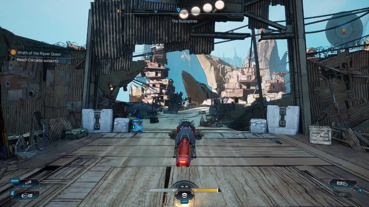 Rustspires Ripper camp in Borderlands 4