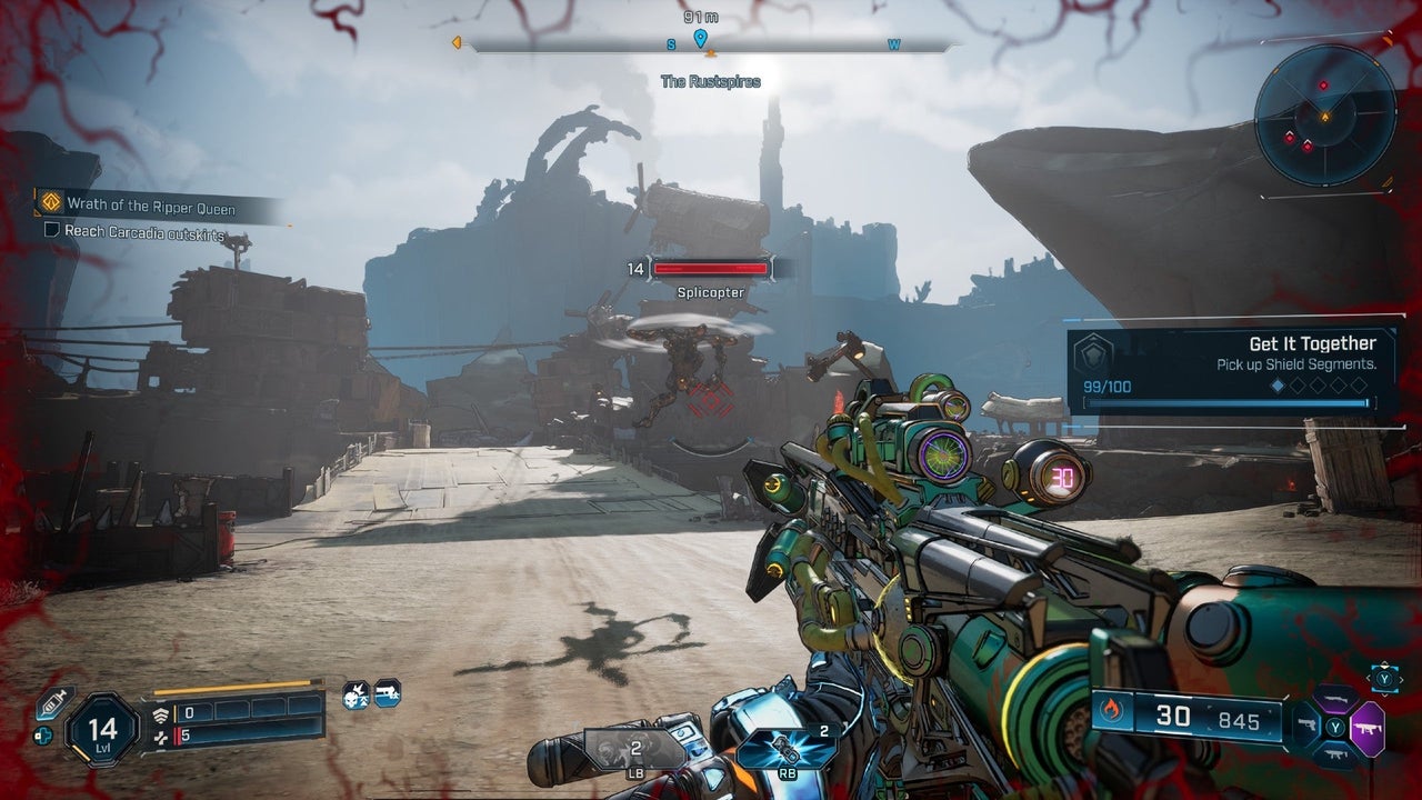 Splicopter enemy in Borderlands 4
