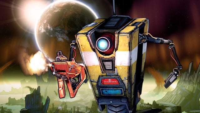 Claptrap as playable character Fragtrap