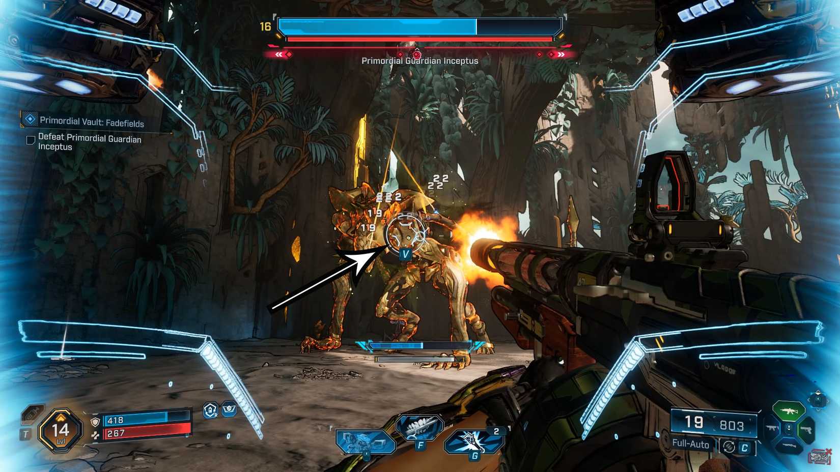 Armor pieces you can remove from Inceptus with your grappling hook