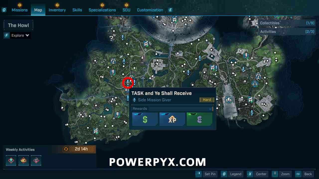 Kilo location at The Launchpad in Borderlands 4