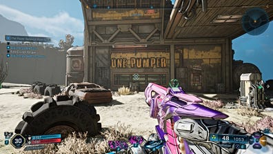 One Pumper fuel station in Borderlands 4