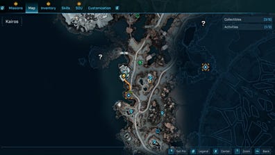 Map showing candidate locations in Borderlands 4